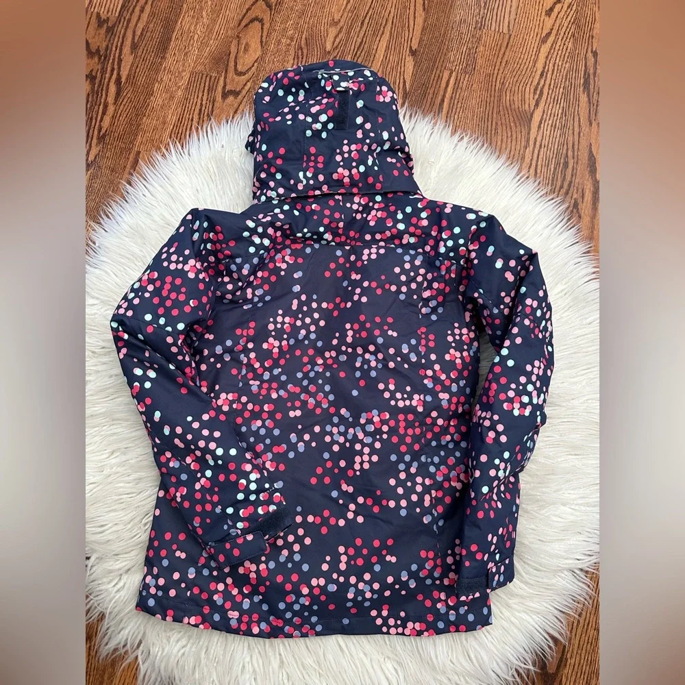 Columbia G‎ Arctic Trip Interchange Youth Jacket Navy with Pink and Gray L NWT